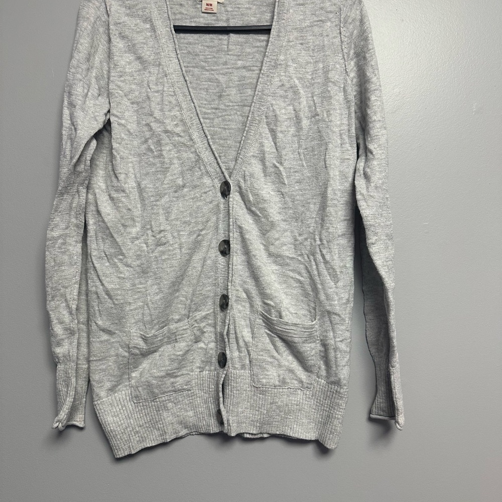 Mossimo Supply Co. Gray Cardigan